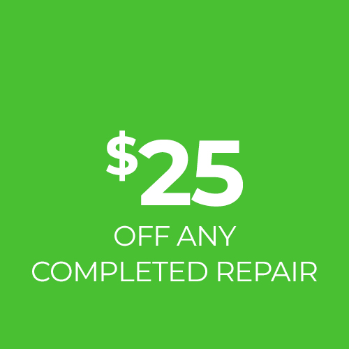 $25 off any completed repair